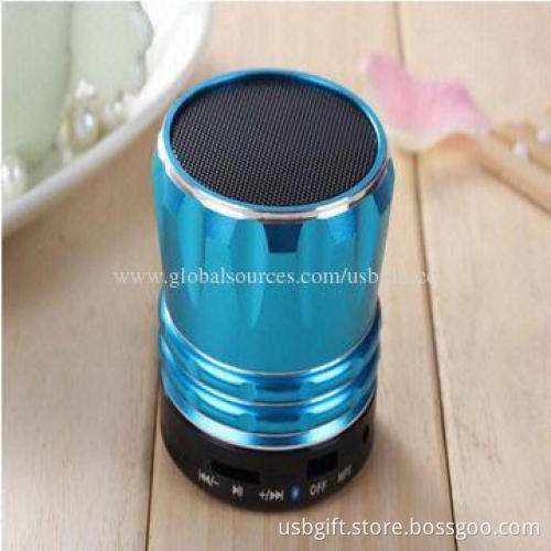 Bluetooth Speaker, Mini Style Hi-Fi Music Player Answer with Mic Vibration